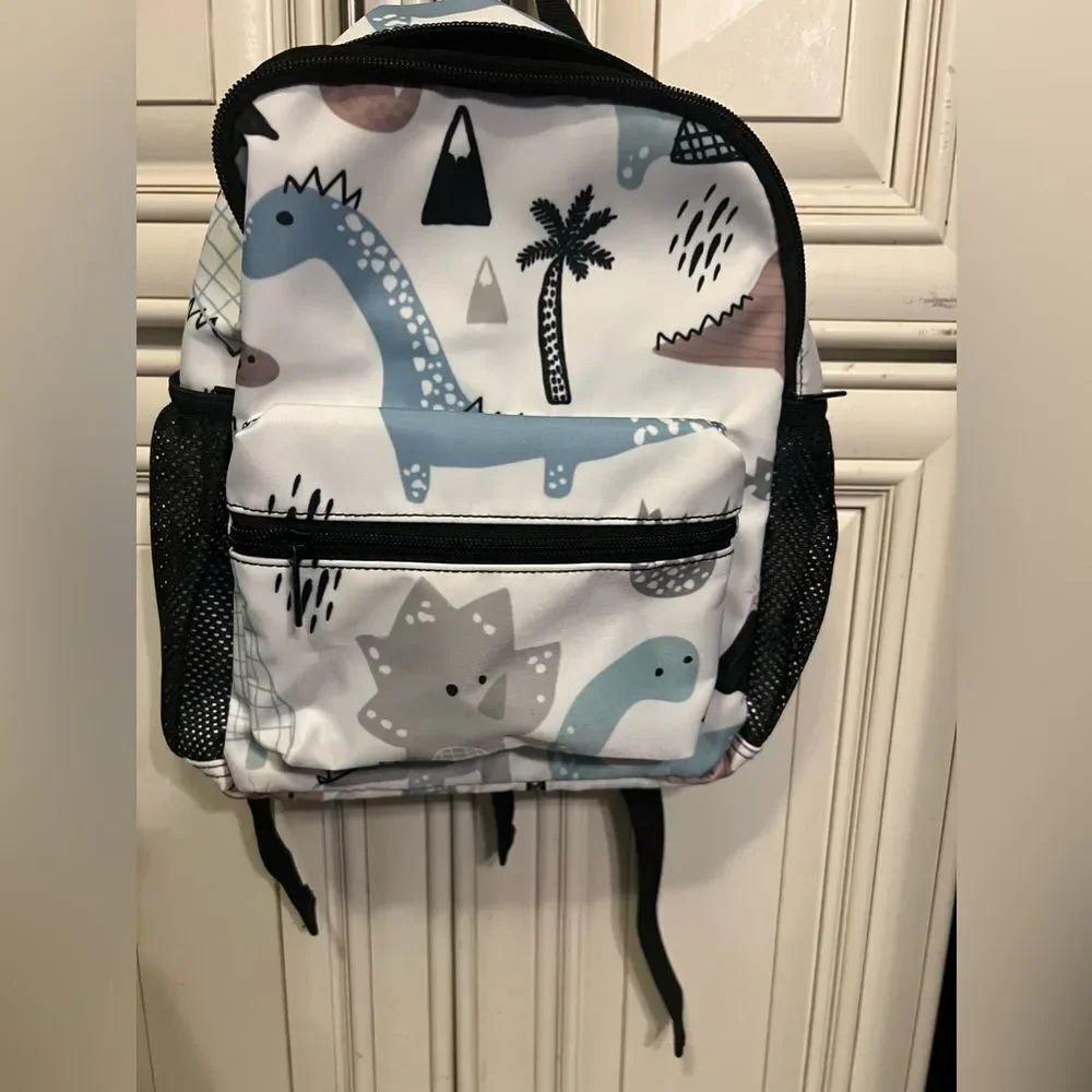 Dinosaur Print Kids Backpack Shoulder Bag Rucksack School Kindergarten bag